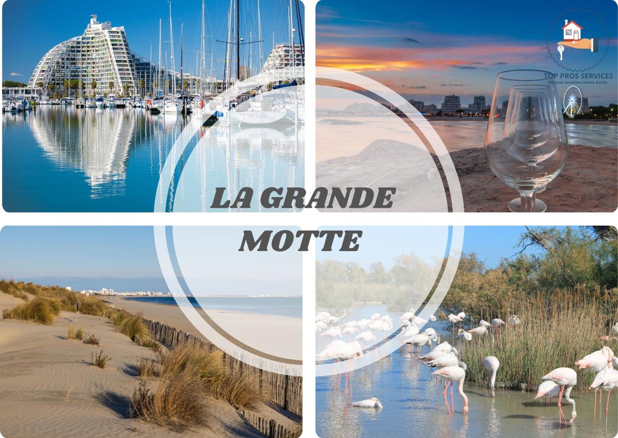 Le Calderini Appart: Beachfront With Free Wi-fi And Parking * La Grande-Motte